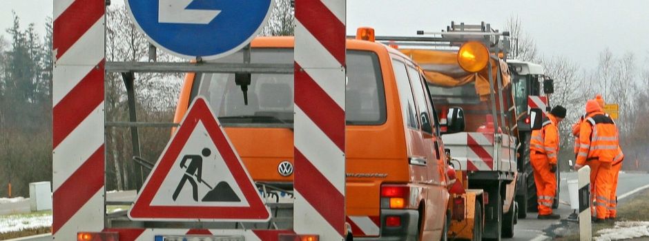 Sperrung am Rüsselsheimer Dreieck