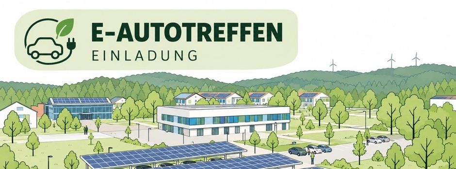 1. E-Autotreffen in der Region