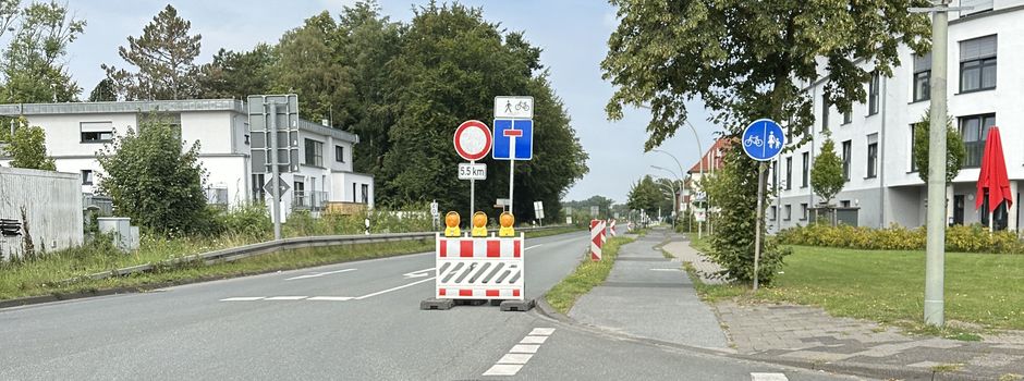 B64 in Beelen: Brückensanierung im Zuge der aktuellen Arbeiten