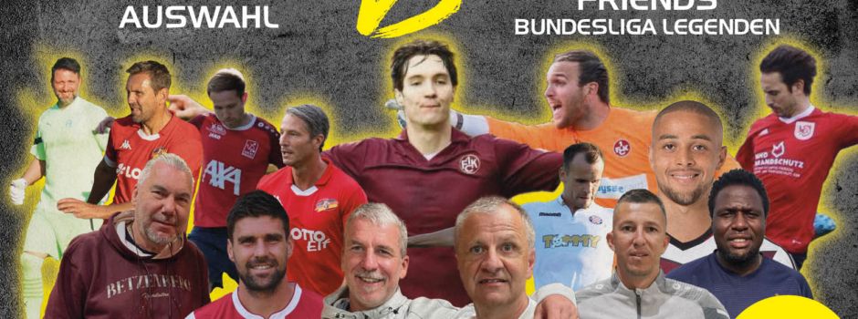 Benefizspiel mit Bundesliga-Legenden