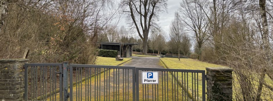 Einebnen von Grabstätten