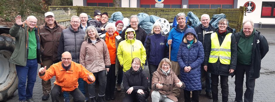 Dank an alle Helfer*innen beim Dreck-weg-Tag in Partenheim 