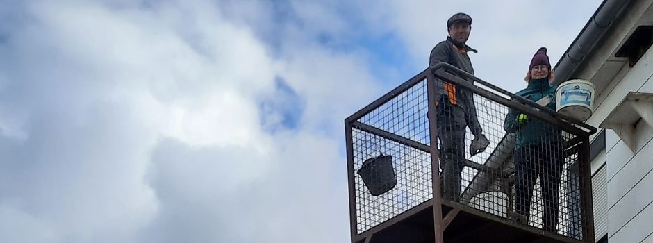 Renigungsaktion „Schwalbennest“