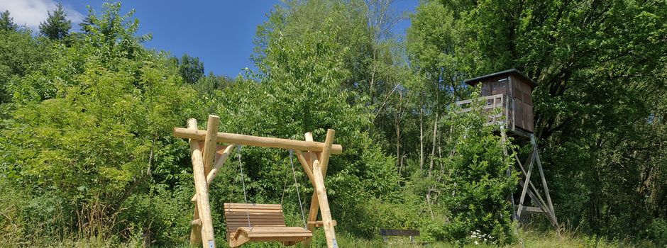 Schaukeln mit Weitblick in Thalhausen