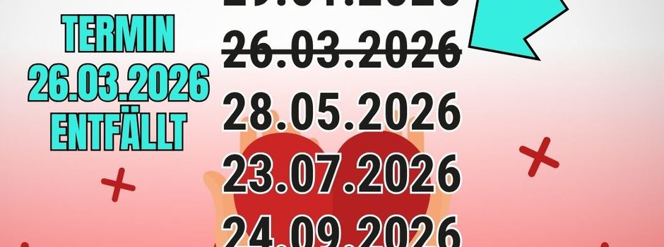 Blutspendetermin der Uni Mainz entfällt