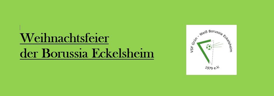 Weihnachtsfeier der Borussia