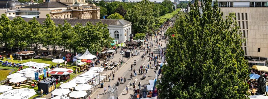 Wiesbadener Innenstadt wird mehrere Tage lang gesperrt