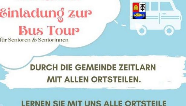 Kostenlose Bus Tour für Seniorinnen & Senioren