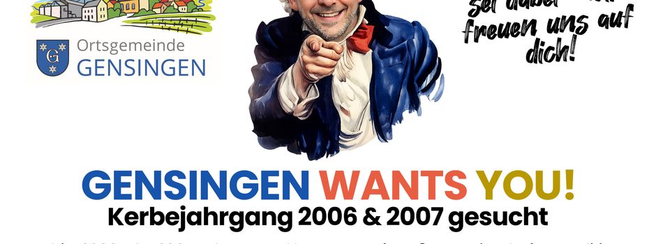 Kerbejahrgang 2026 – Wir suchen euch!
