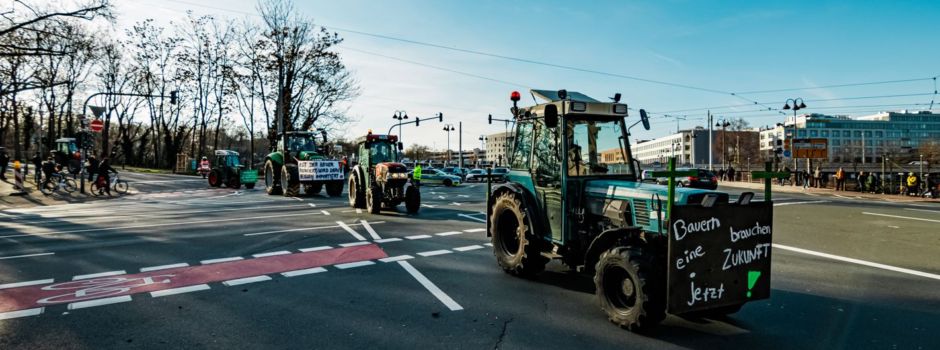 Traktordemo am Mittwoch in Mainz – Polizei rechnet mit Stau