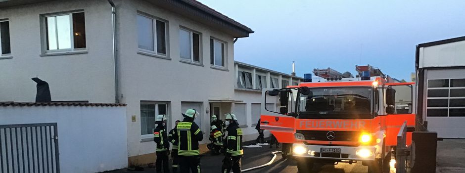 Einsatzkräfte retten Hunde aus brennendem Haus