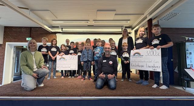Schulkinder stellen Projekte vor und übergeben Rekord-Spendensumme