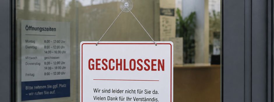Einwohnermeldeamt geschlossen!