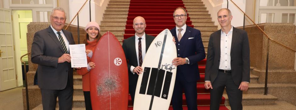 Geschafft: Augsburg erhält eine Surfwelle dank 180.000 Euro
