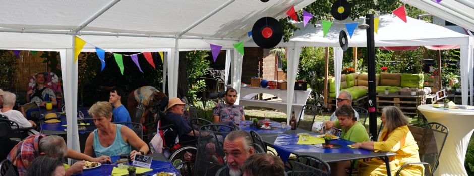 Gelungenes Sommerfest im Wohnhaus im Tal