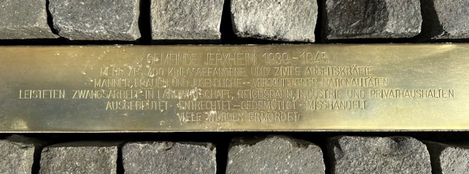 Stolperschwelle in Jerxheim