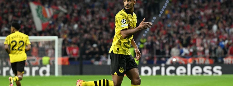 1:2 in Madrid - Haller rettet BVB-Hoffnungen aufs Halbfinale
