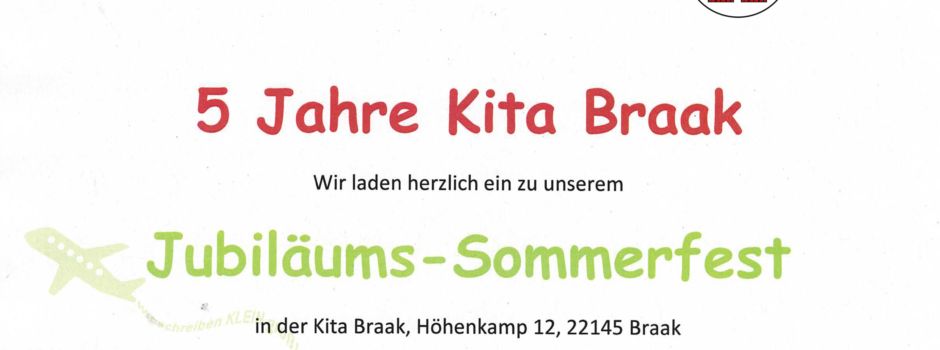 5 Jahre Kita Braak