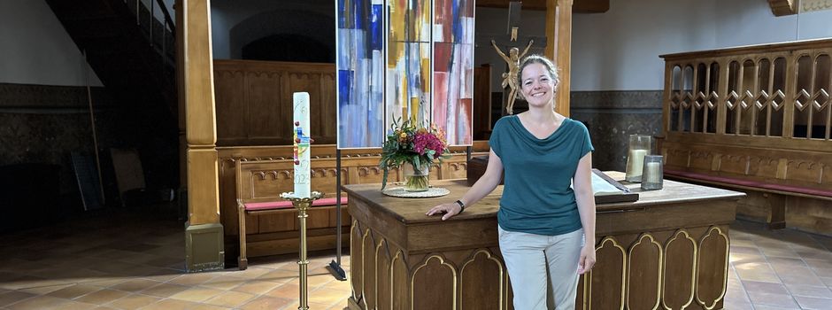 Guntersblum hat eine neue Pfarrerin - Portrait von Claudia Dreier