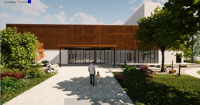 Spatenstich für neue Sporthalle in Wiesbaden