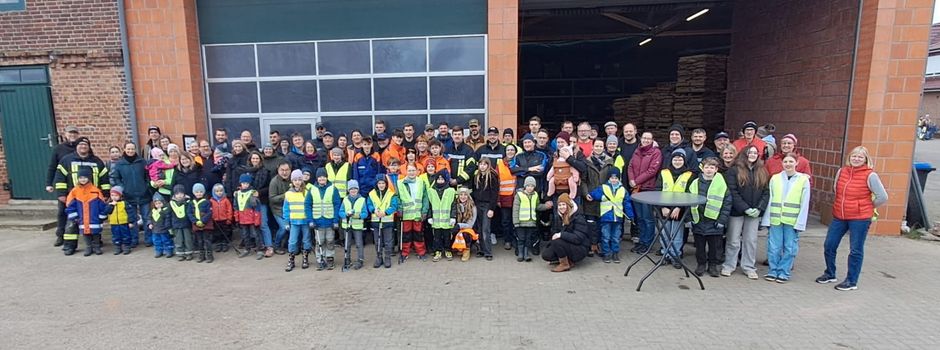 Sauberes Nottensdorf: 100 Helden, Suppe und ein historischer Fund