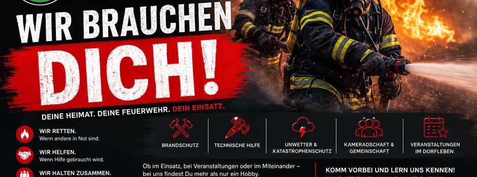 Werde Teil unseres Teams – Deine Feuerwehr Grolsheim braucht Dich! 🚒