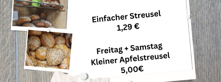 Unser Backwarenangebot 