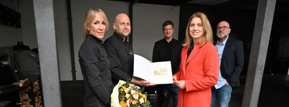 Jubiläum: Wormser Bürgermeisterin Lohr besucht Traditionsmetzgerei David