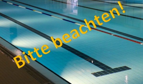 Hallenbad geschlossen am 30.01.2026