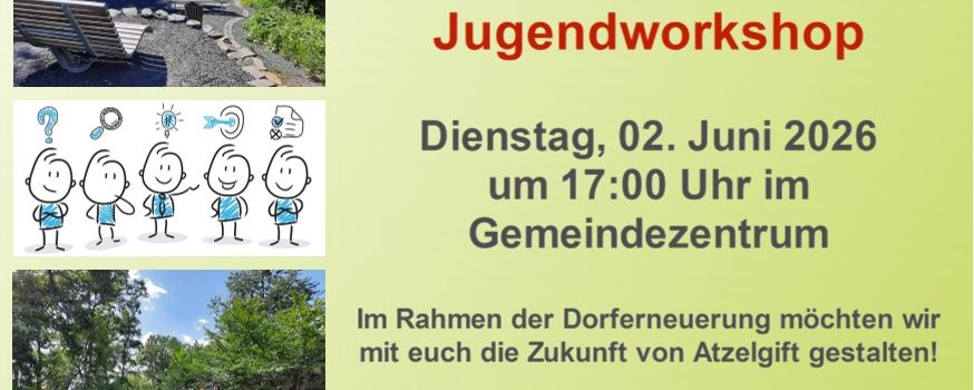 Einladung zum Kinder- und Jugendworkshop