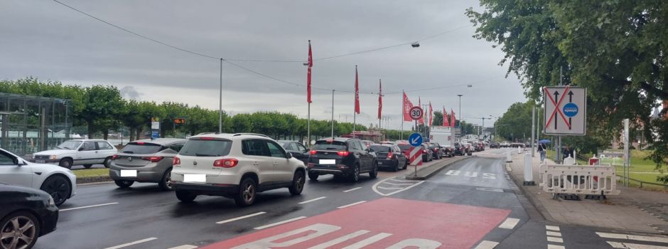 „Verkehrschaos“ in Mainzer Innenstadt