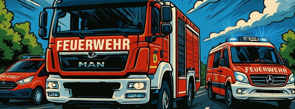 Einsatz für die Feuerwehr Pinnow