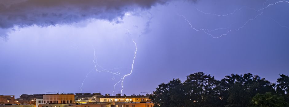 Warnung vor Gewitter und Sturmböen in Mainz