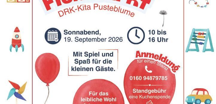 Kinderflohmarkt in der DRK Kita Pusteblume