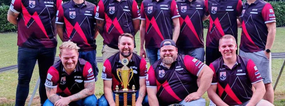 Aufstieg in der Premierensaison: Team B der Dart-Abteilung schafft den Sprung in Liga 2