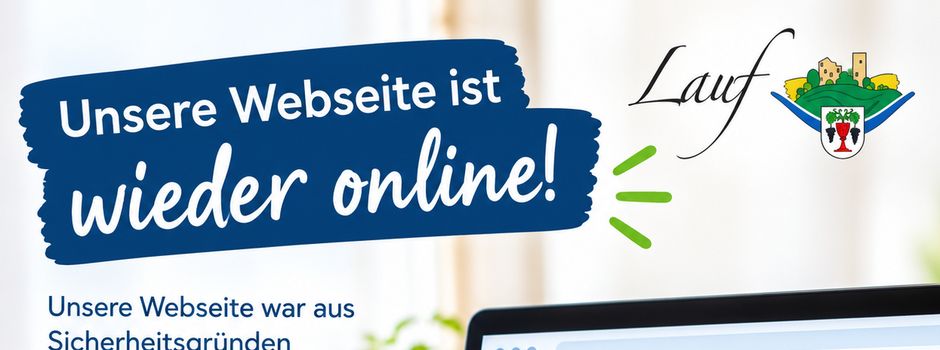 Unsere Webseite ist wieder erreichbar!