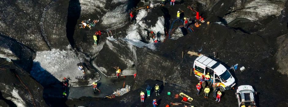 Eishöhlenunglück auf Island - ein Toter und späte Entwarnung
