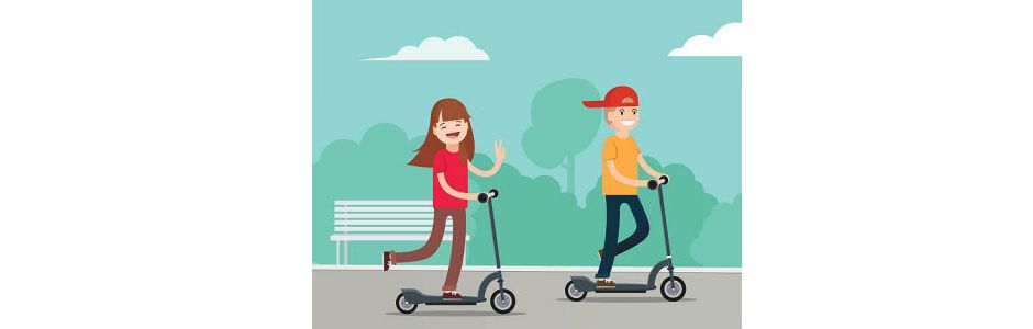 Information für unsere Kinder - E-Scooter fahren ist das nur cool ?