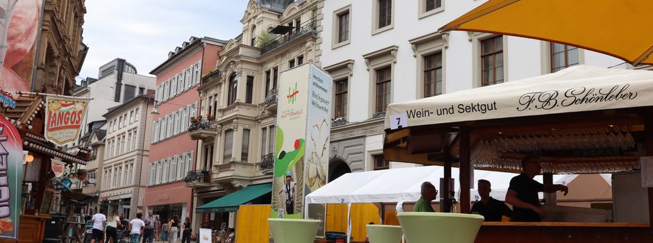 Unwetter in Wiesbaden: Rheingauer Weinwoche abgebrochen