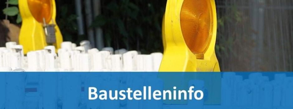 Straßen- und Parkplatzsperrung