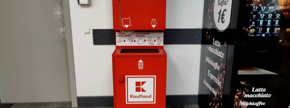 Wie sinnvoll sind Desinfektionsspender in Supermärkten noch?