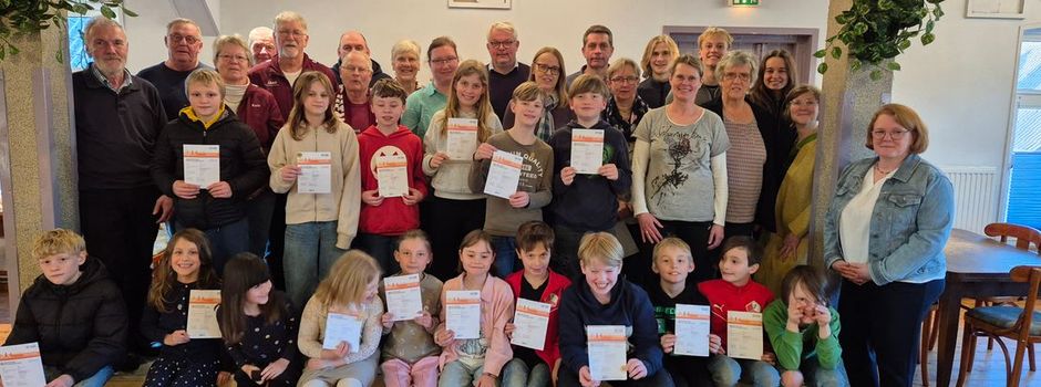 Sportabzeichenverleihung 2025 beim TSV Neuenkirchen