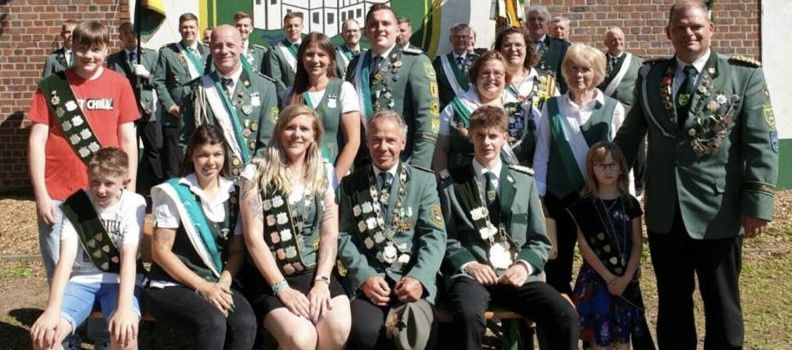 Daniela Mahler und Ludger Steltenpohl sind die neuen Majestäten in Kranenburg