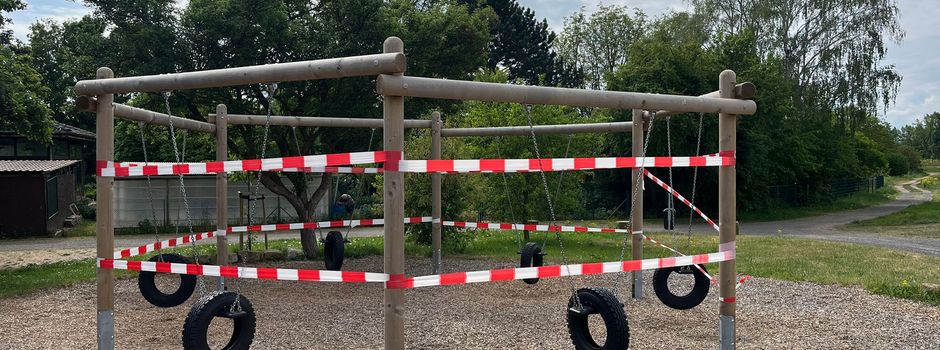 Hinweis zur aktuellen Sperrung des Spielturms