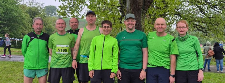 Volkslauf in Niedermeiser mit kleinem TV Team