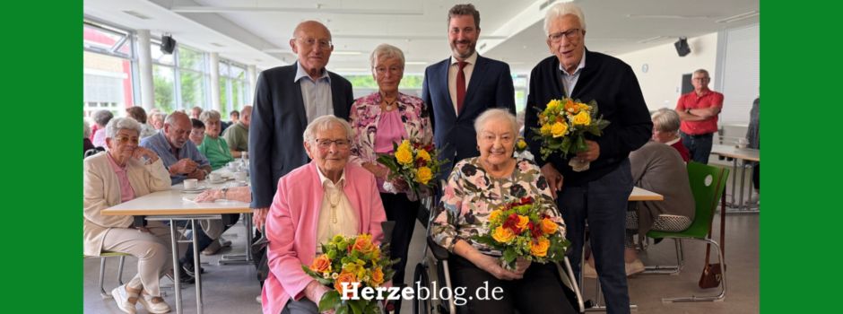 Herzebrock-Clarholz würdigt langjährige Ehepaare und Geburtstagsjubilare