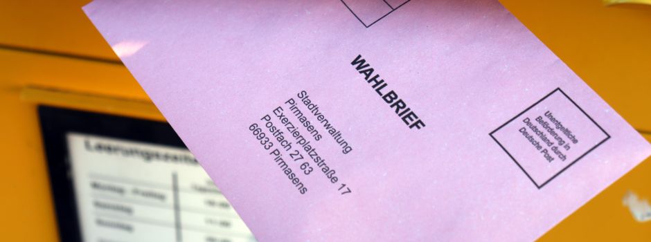 Wahlbriefe bis morgen, Mittwoch, zur Post bringen