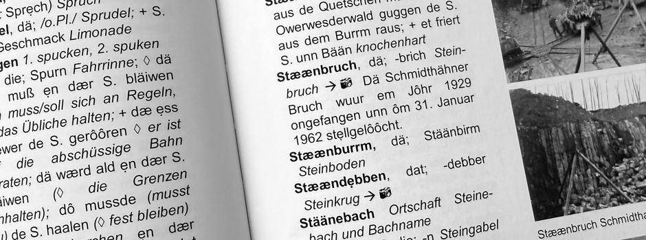 „Stänebächer platt“ Buchstabe S Teil 5 (letzter Teil)