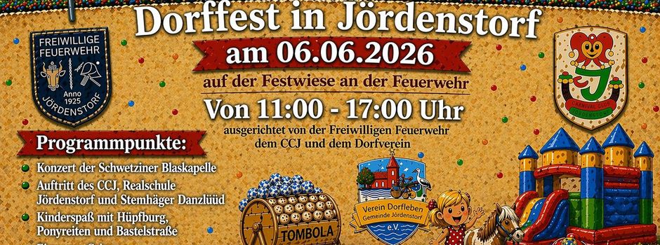 🎉✨Dorffest 2026 in Jördenstorf ✨🎉