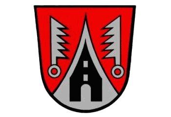 Das Wappen der Gemeinde Fünfstetten